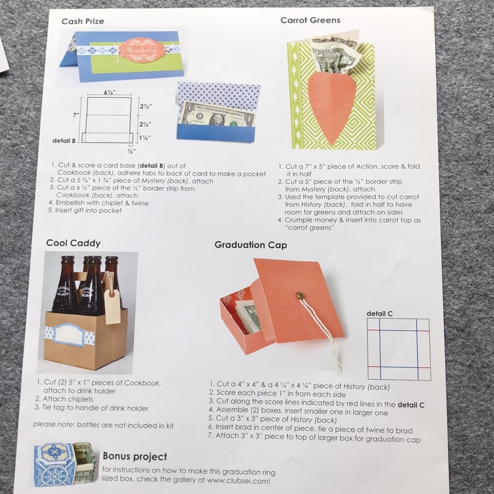 SEI Papercrafting Kit - Picture 10 of 11